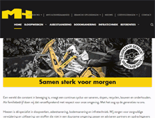 Tablet Screenshot of heezenbv.nl